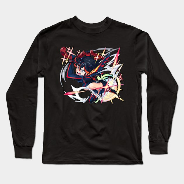 Ryuko Matoi Kill La Kill Long Sleeve T-Shirt by eldridgejacqueline